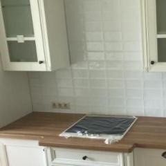 Столешница из цельноламельного дуба для кухни 1882х315х40 мм